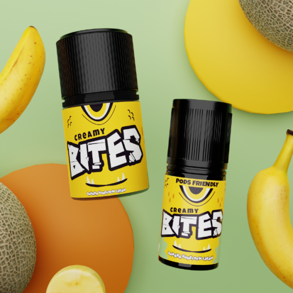 CREAMY BITES - Banana Honeydew Cream Pods Friendly - Image 3