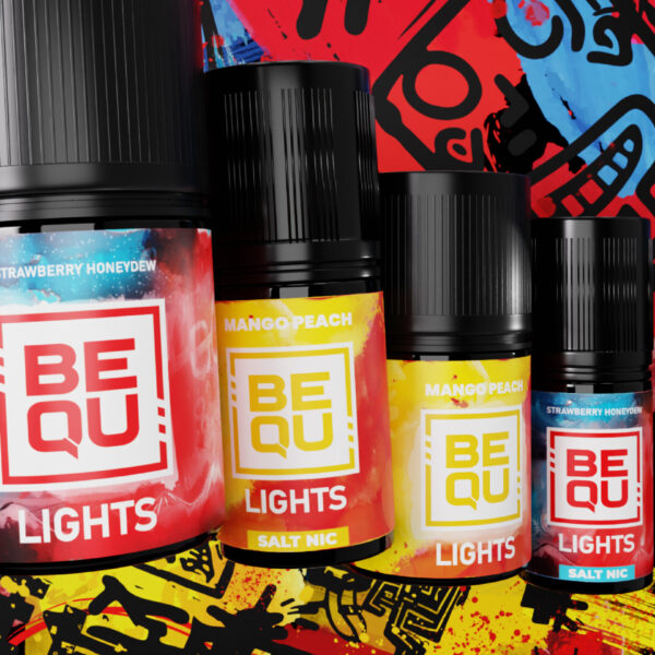BEQU LIGHTS - Mango Peach Saltnic - Image 2